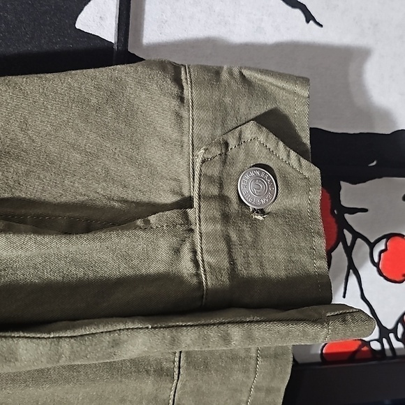 True Religion Military Green Jacket Size Small NWT - Picture 10 of 12